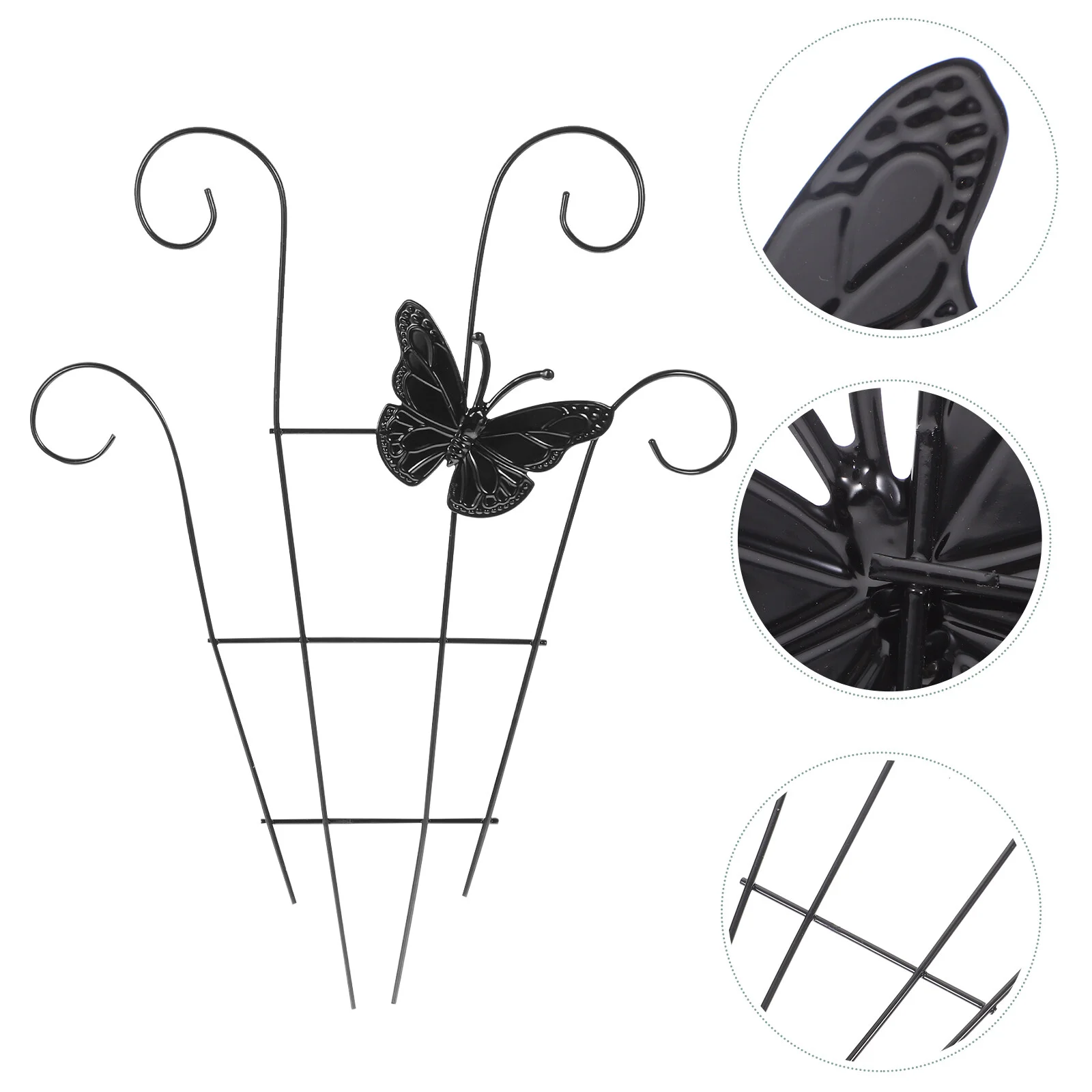 

Climbing Frame Small Trellis Potted Plants Outdoor Garden Fence Border Support Rack