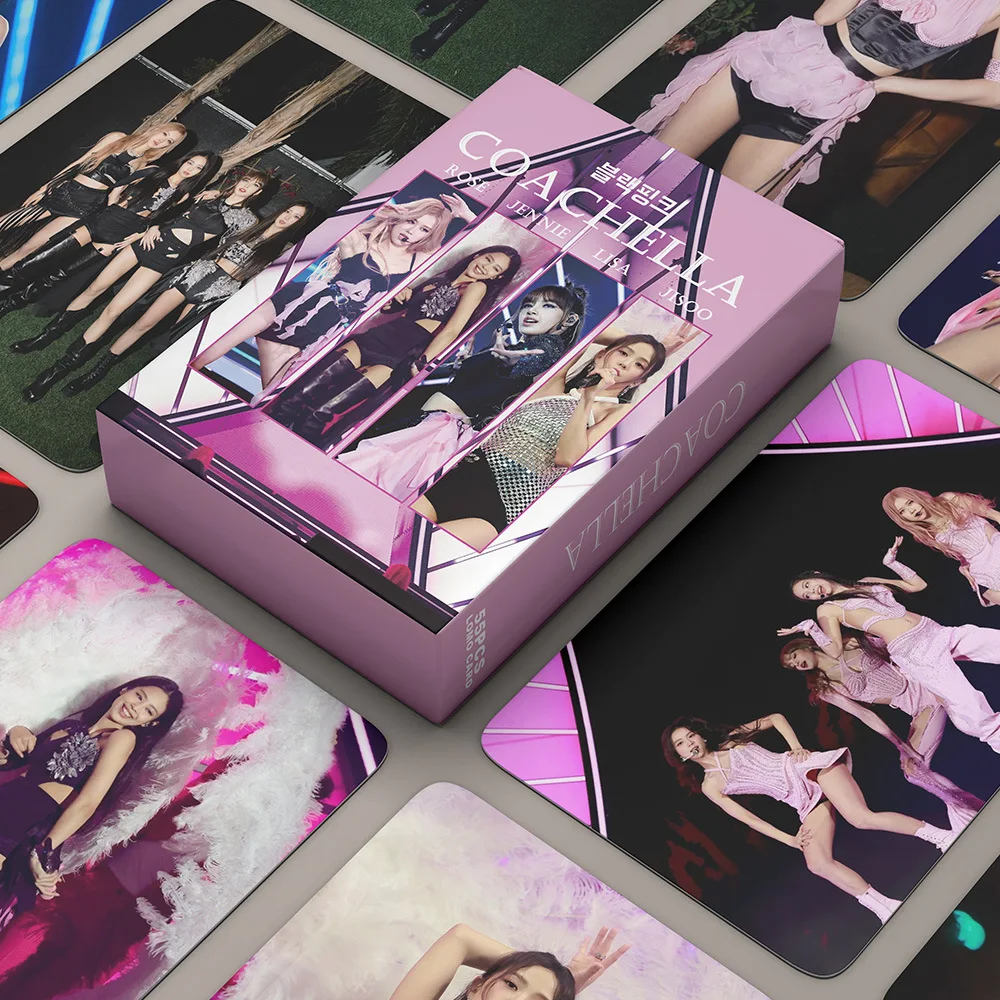 

New Kpop Photocards BORN Pink Venom JENNIE TWICE Lomo Cards LISA Rose Jisoo Album Shut Down K Pop Photocard Accessories