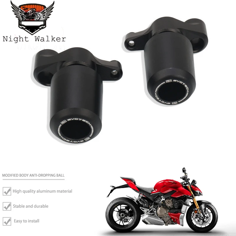 

For DUCATI Streetfighter V4 V4S 2020-2023 2021 Motorcycle Falling Protection Frame Slider Fairing Guard Crash Protector