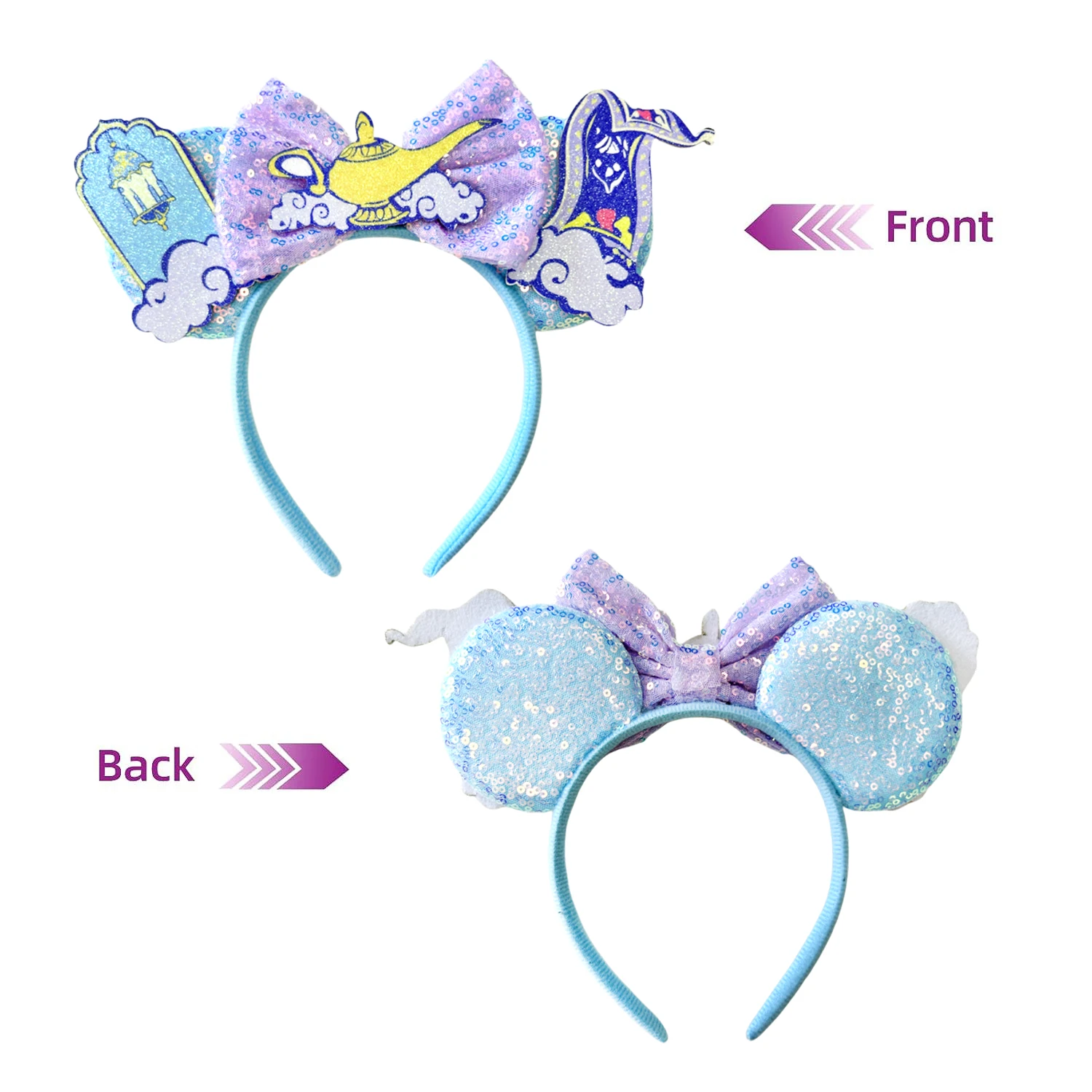 Повязка для волос с изображением Микки Мауса