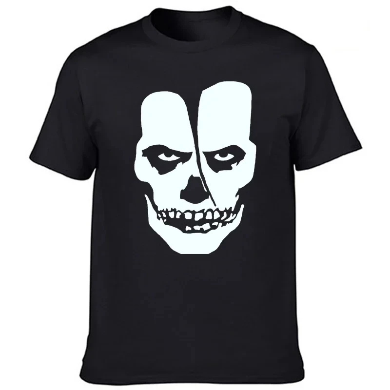 Футболка Misfits American Psychopanck Rock Винтажный Графический Дизайн Стиль Харадзюку