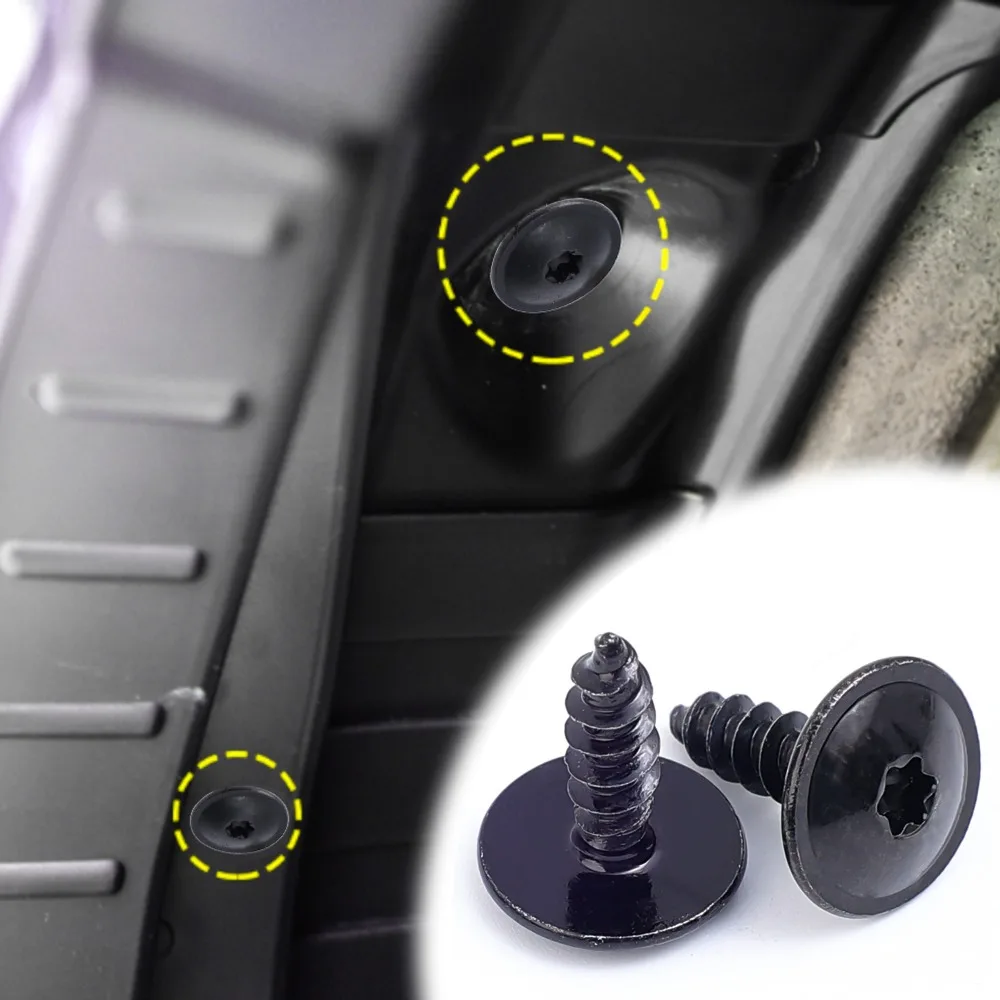 Фото Саморезы Torx T20 M5*16 для крепления бампера и защиты днища автомобиля VW Jetta Bora, Audi Q5, Porsche №4