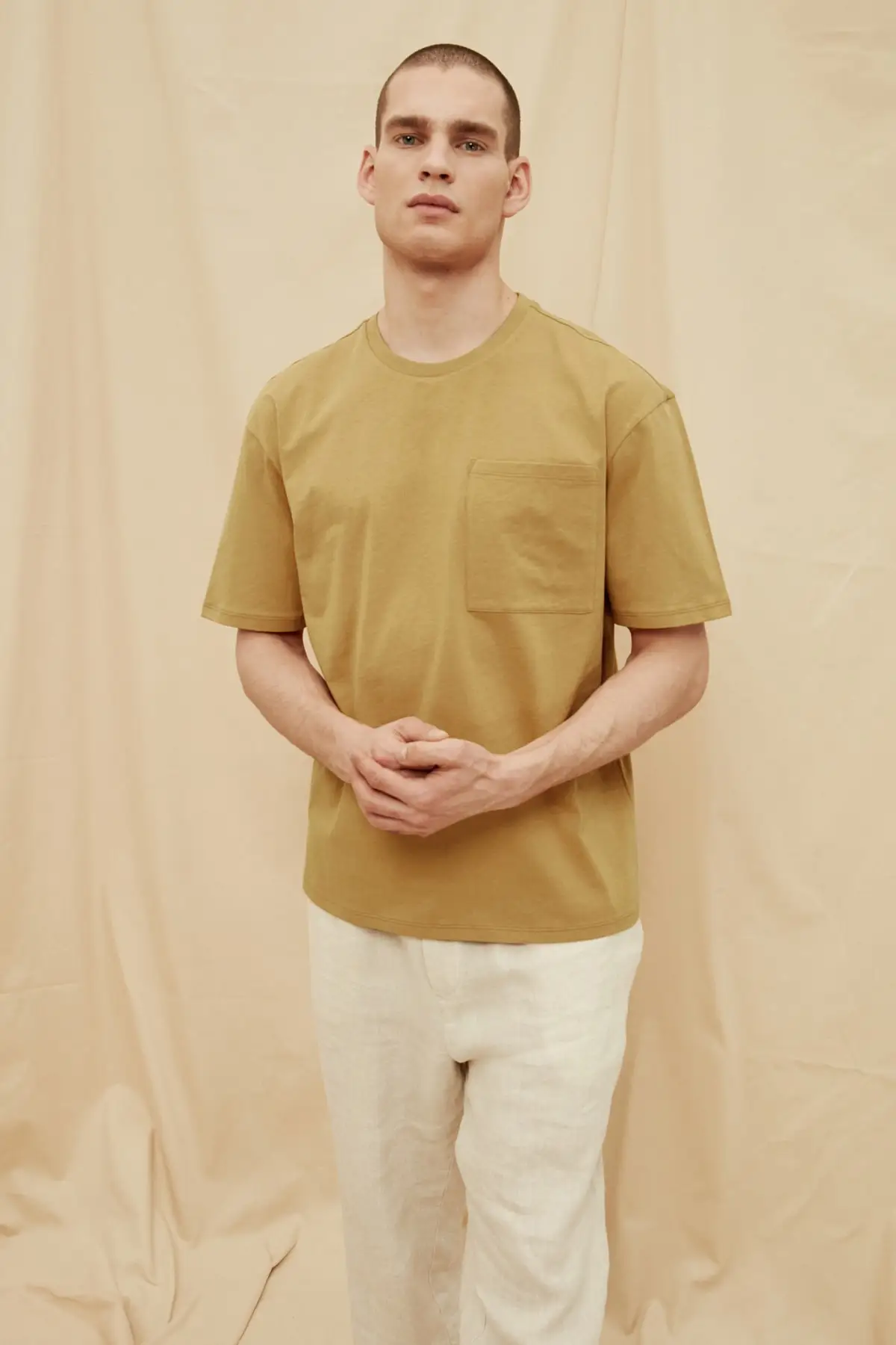 

Trendyol Male 100 Organic Cotton T Shirt TMNSS21TS1469