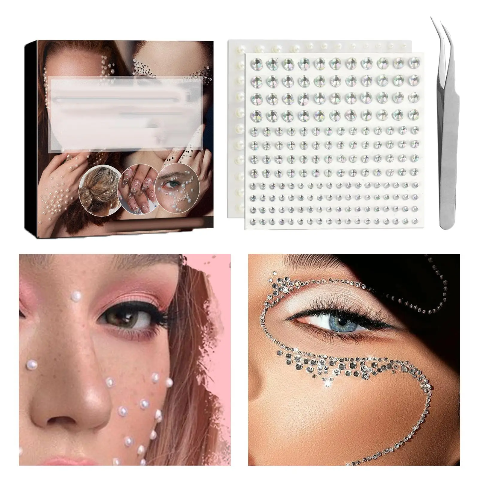 

2 шт., женские наклейки для ногтей