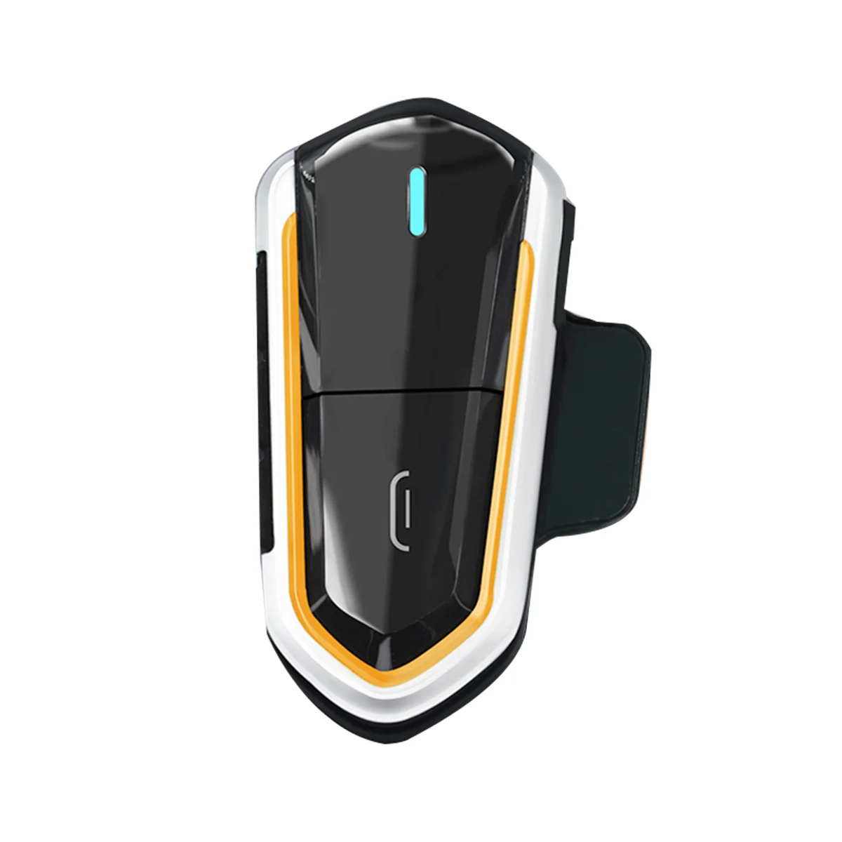 

Motorcycle Helmet Bluetooth 5.0 Intercom Headset 300M Motorbike 25 Hours Of Music Time