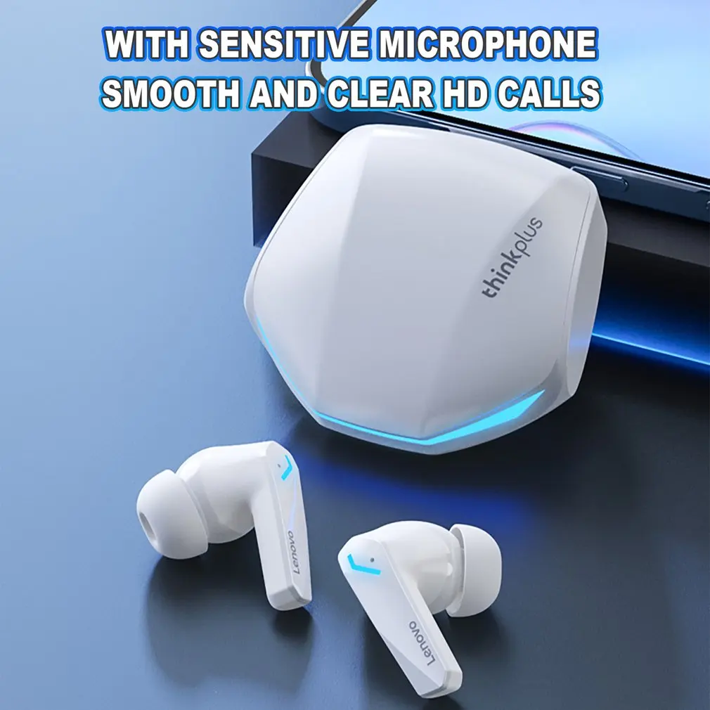 

100% оригинальные наушники Lenovo GM2 Pro Bluetooth 5,3 беспроводные наушники-вкладыши с низкой задержкой наушники двойной режим игровая гарнитура с мик...