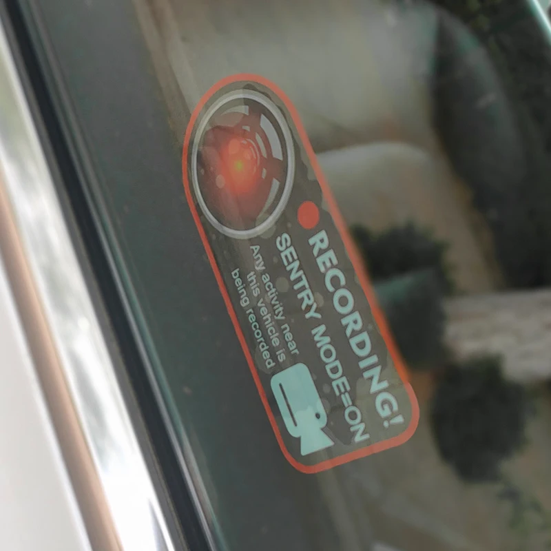 Статическая Наклейка на окно автомобиля с датчиком режима