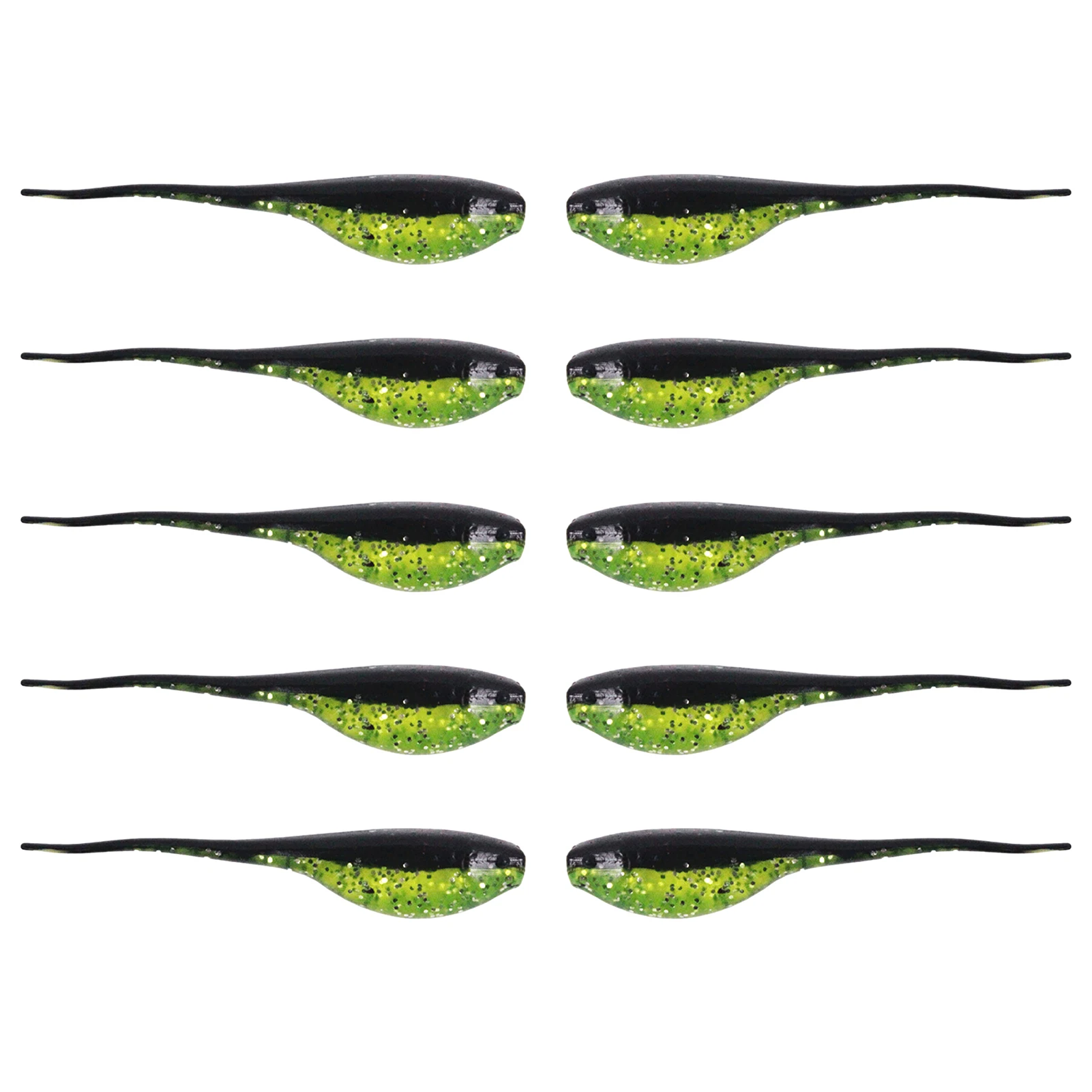 

Tiny Lures Elastic Fishing Baits Reusable Lures Artificial Bait With Impact-Resistant Jump Skip Naturally Best Fishing Gifts