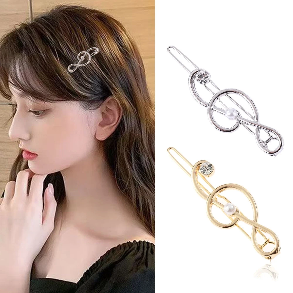 Классическая заколка для волос со стразами металлические заколки цвета: