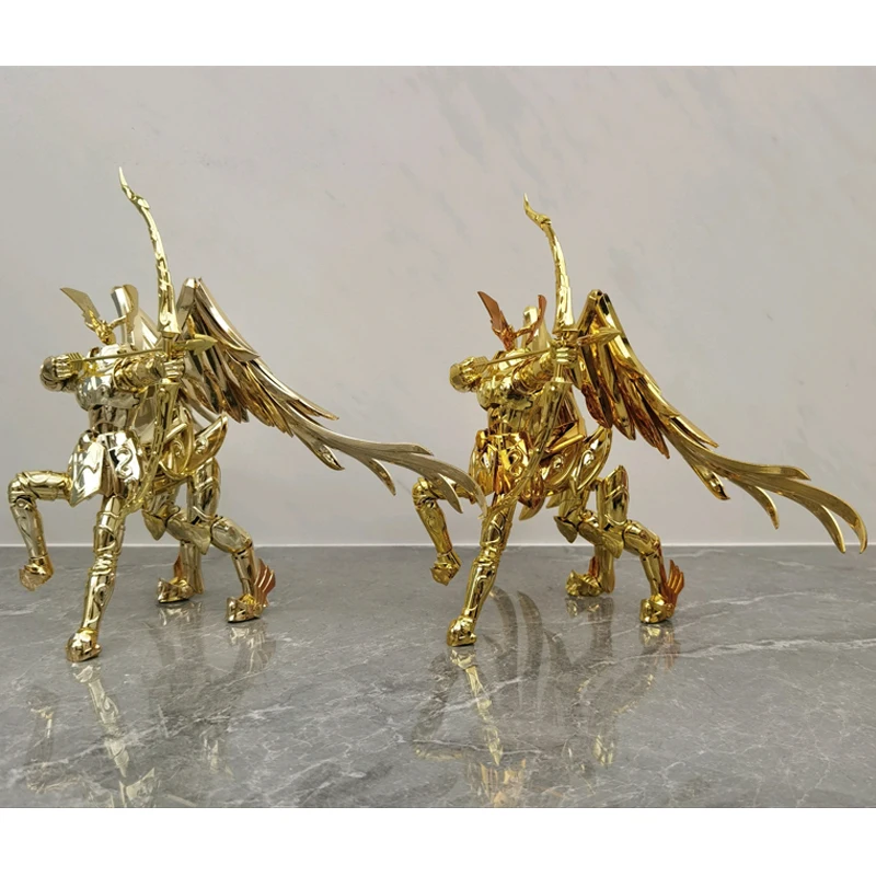 JM.MST Saint Seiya Myth Cloth EXM Sagittarius Aiolos с головой Пегаса 24K/OCE/темное золото Рыцари Зодиака