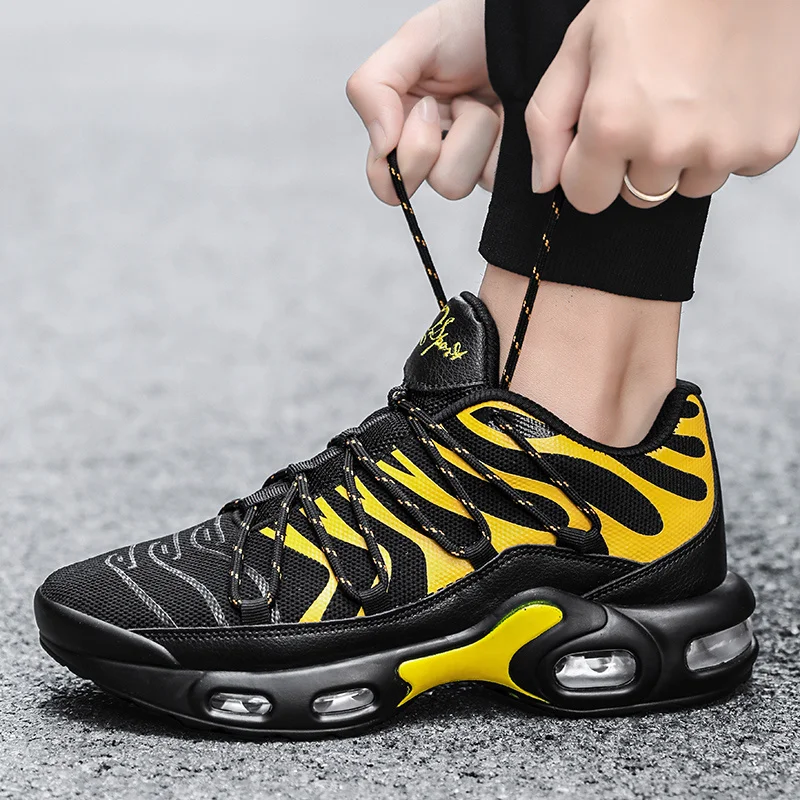 Xiaomi SALUDAS Men Casual Shoes Air Cushion Running Sneakers Breathable Vulcanize Shoes Tennis Shoes Non-slip Men's Sports Shoes