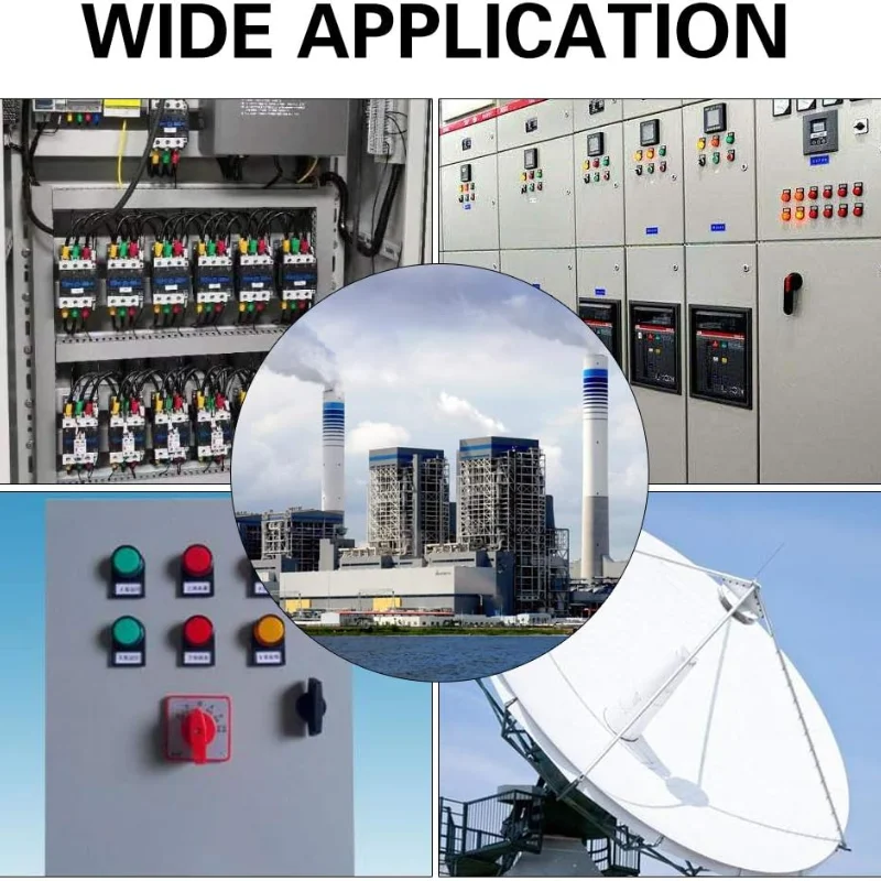 50 Шт. Водонепроницаемые Кабельные Вводы Черные Пластиковые Уплотнения Нейлон IP68