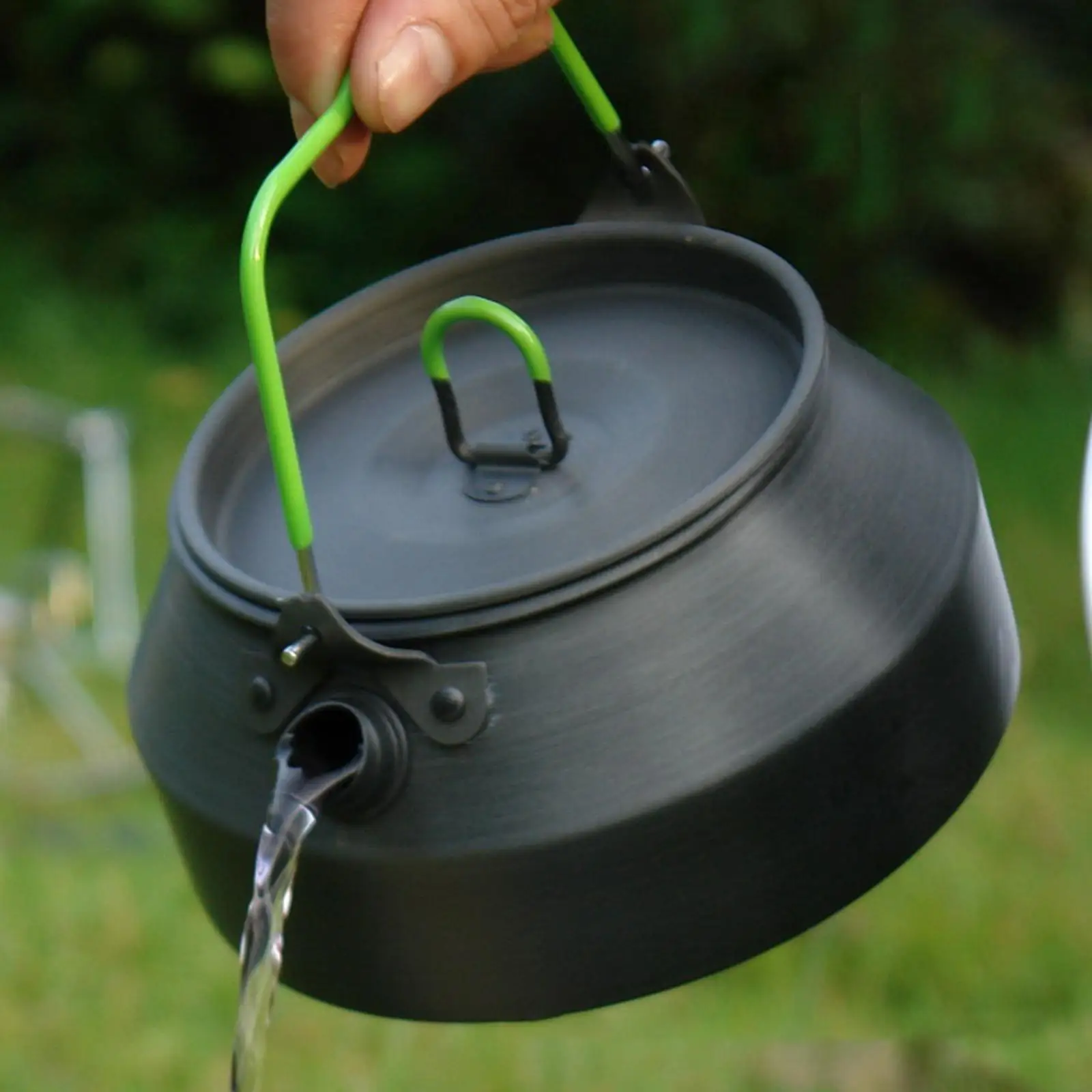 

Lightweight Camping Kettle Tourism Pots Teapot Hiking Travel