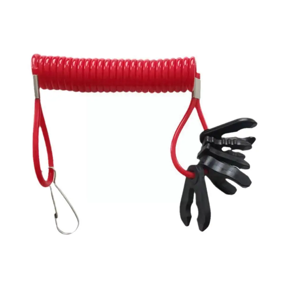 

New Boat Outboard Engine Motor Kill Stop Switch Lanyard For /mariner/force /tohatsu Universal 7 K M4z5 A5T1
