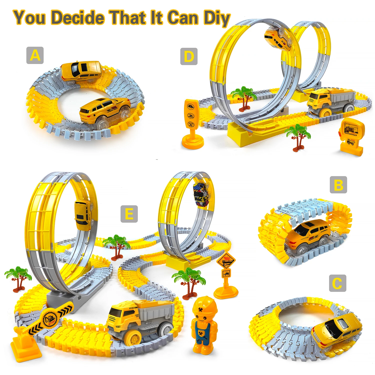 Антигравитационный мини-электрический автомобиль трек игрушечный инженерная