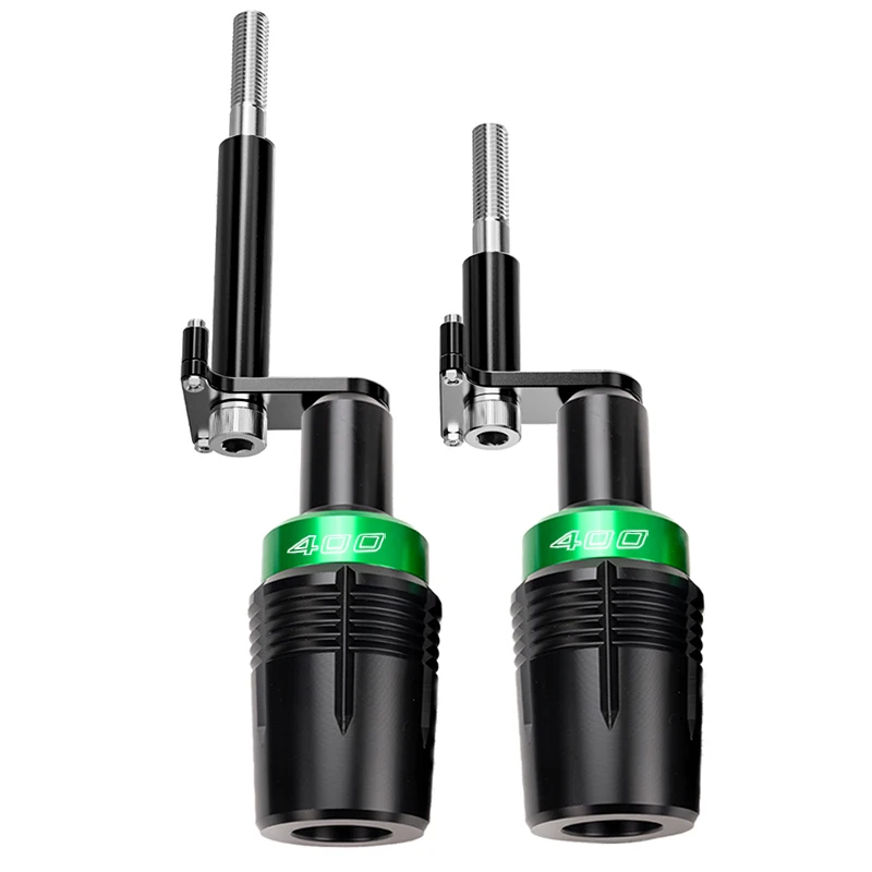 

Для Kawasaki Ninja 400 Ninja400 Z400 Z 400 2018-2023 2024, ползунки для рамы мотоцикла, аварийная накладка, защита от падения, слайдер выхлопа