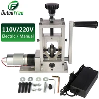 household manual wire drawing automatic waste wire and cable waste copper wire small electric peeling machine