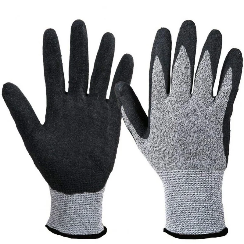 

1 Pair BBQ Gloves 500/800 Degrees Celsius Heat Resistance Anti-slip Microwave Mitts Woodworking Supplies