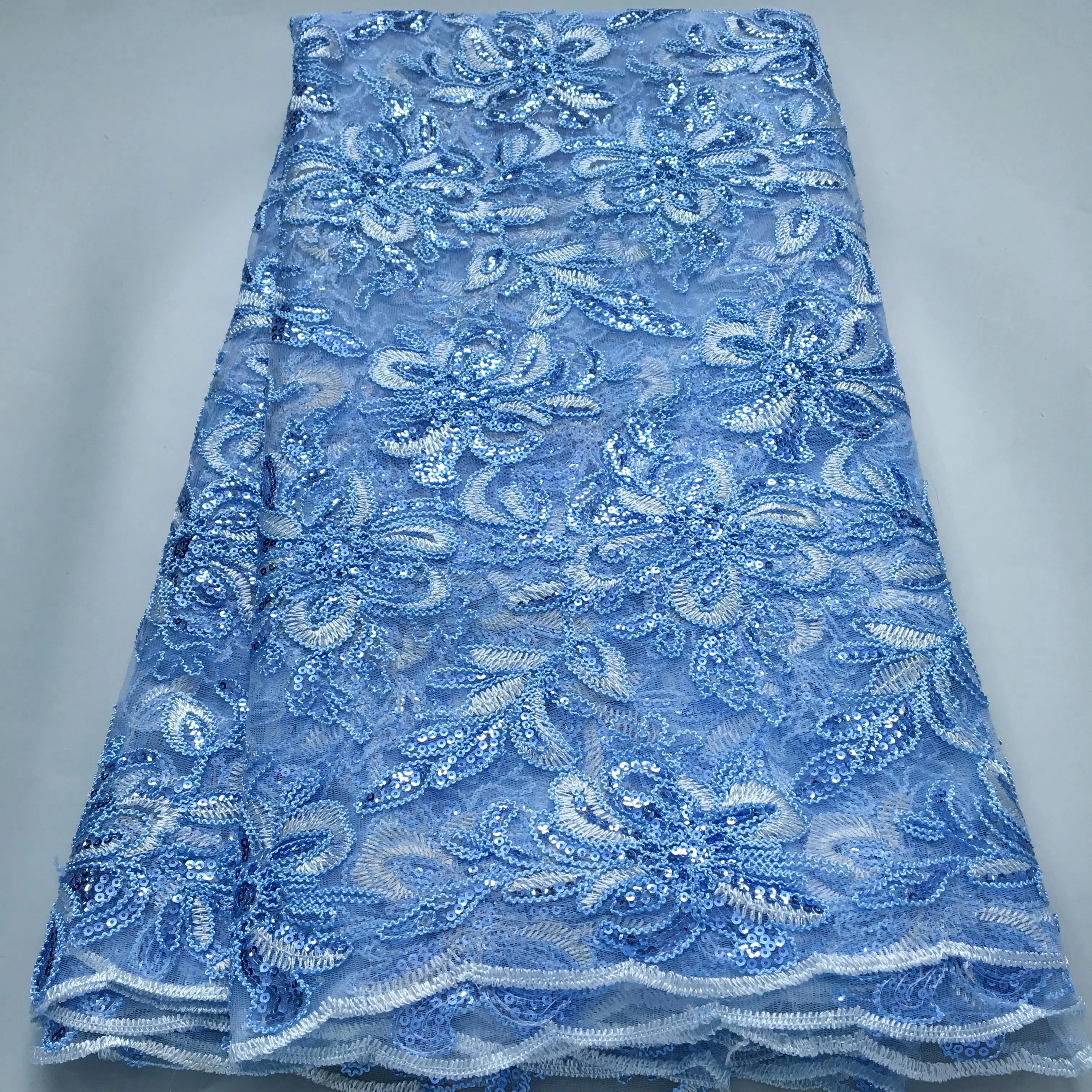 Французское кружево с блестками 2024 новый дизайн нигерийский африканский стиль