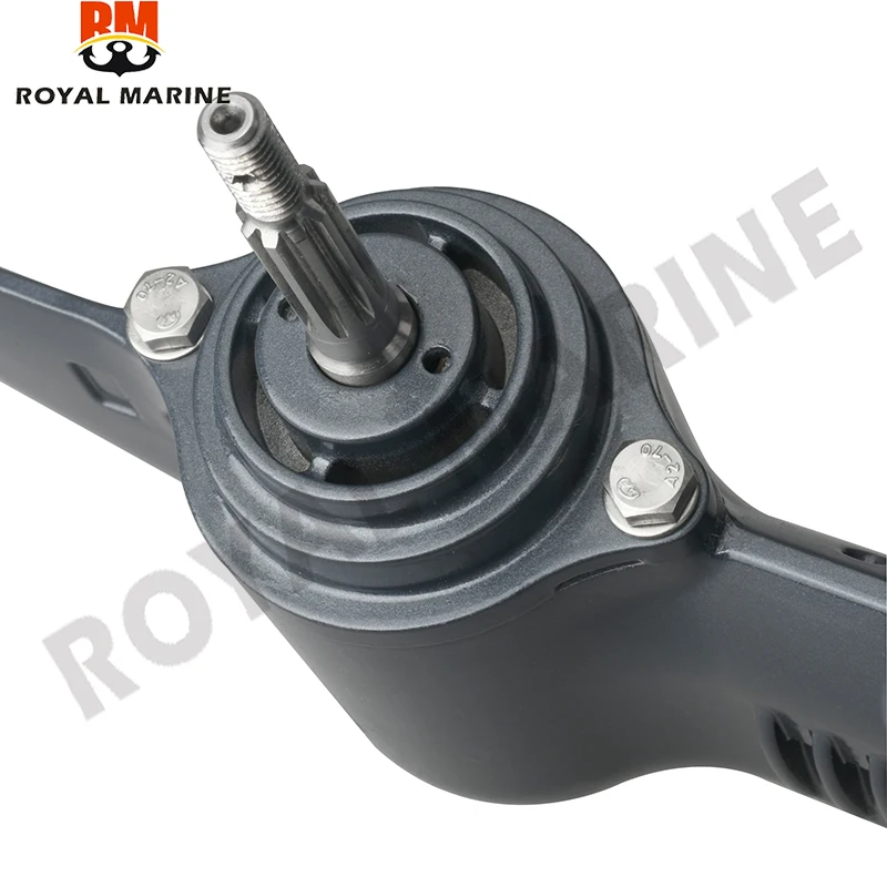 Нижний блок в сборе (L) для подвесного мотора YAMAHA 4HP 5HP 6E0-45300-13-4D длинный вал 90 см 6E0 6E3