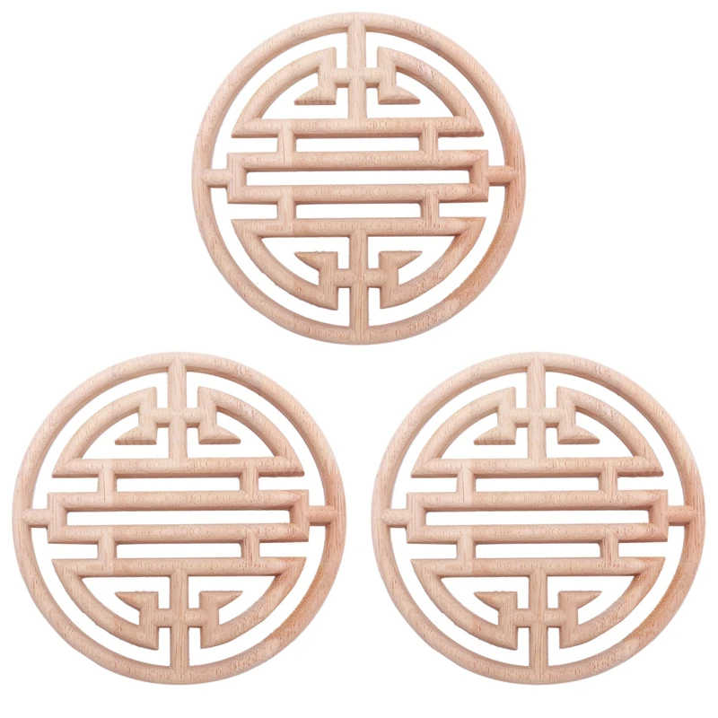 

Винтажная деревянная резная аппликация BEST3X в европейском стиле, деревянная резьба, переводная картинка, мебель, аксессуары для домашнего д...