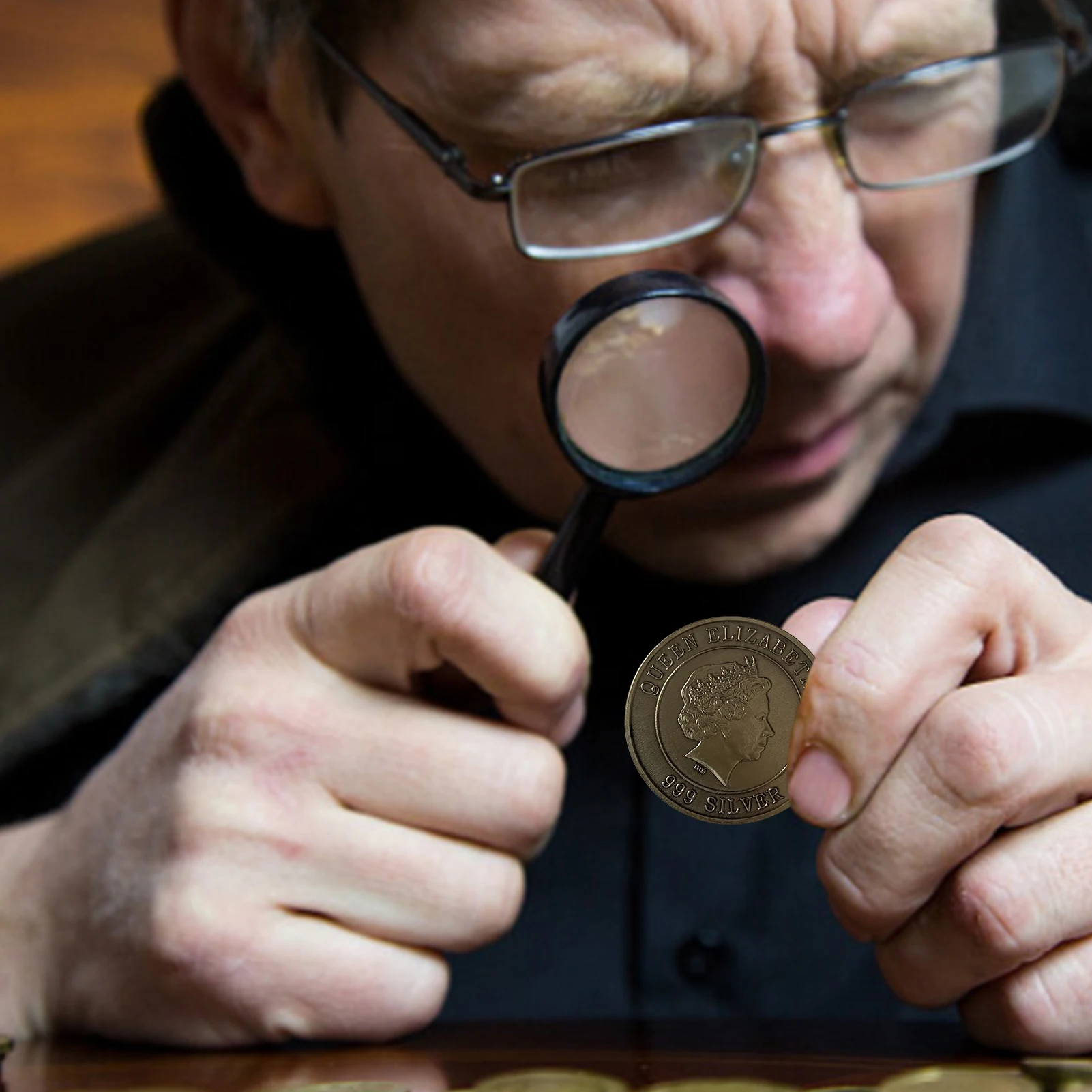 Коллекционные монеты Элизабет II Королевская коллекция искусственные железные