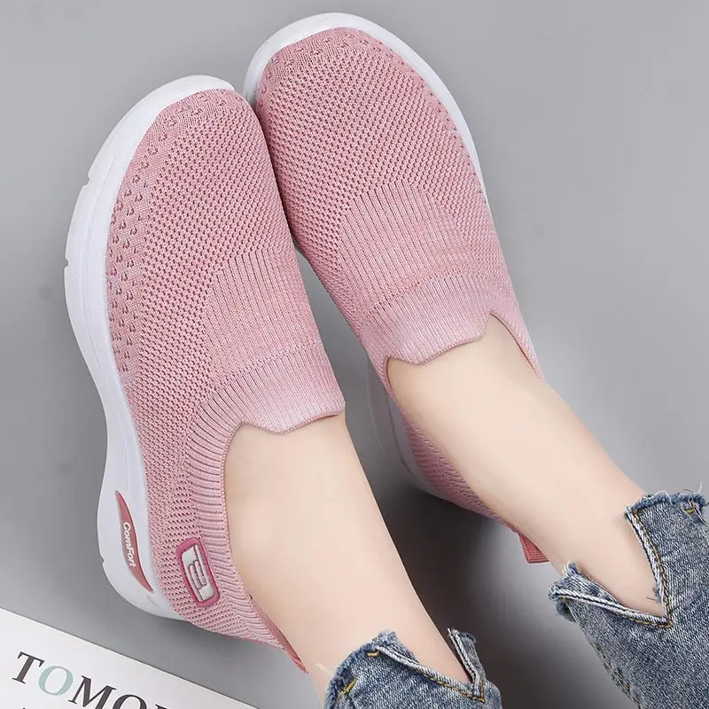 

sock knitting sneakers women trends 2022 running home 2022 sports shoes for women's sport shoes black chassure brand 0118