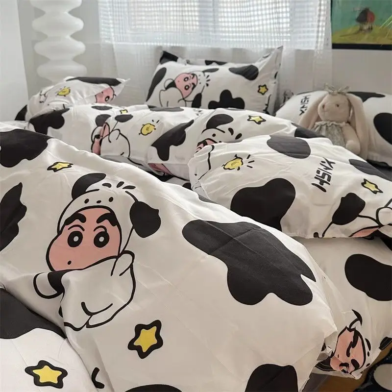 Новый милый модный мультяшный карандаш Shin Chan хлопковый 1 5M1 8 комплект постельного