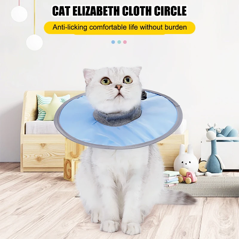 

Prevent Bite No Odor After Surgery Cat Neck Protective Cone Decor Pet Supplies Puppy Dog Accessories Elizabethan Anti-licking