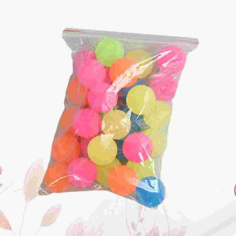 

20 шт., флуоресцентные резиновые детские Мячи