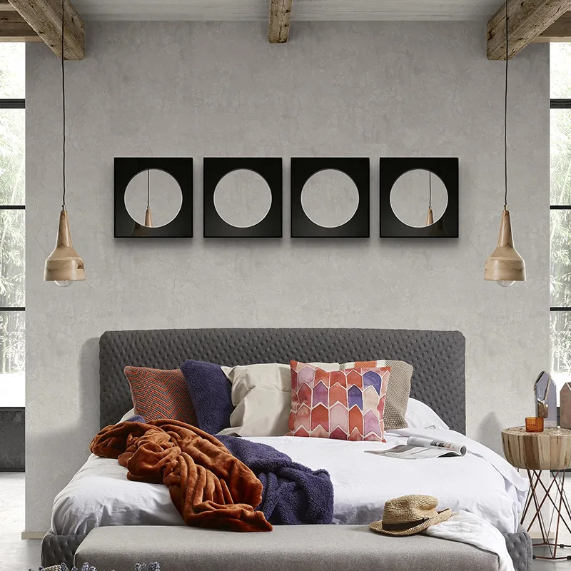 

Bathroom Mirror House Decoration Wall Hanging Decor nordicc Living Room Wall Decoration Boho Mirror Kawaii Room Decor Irregular