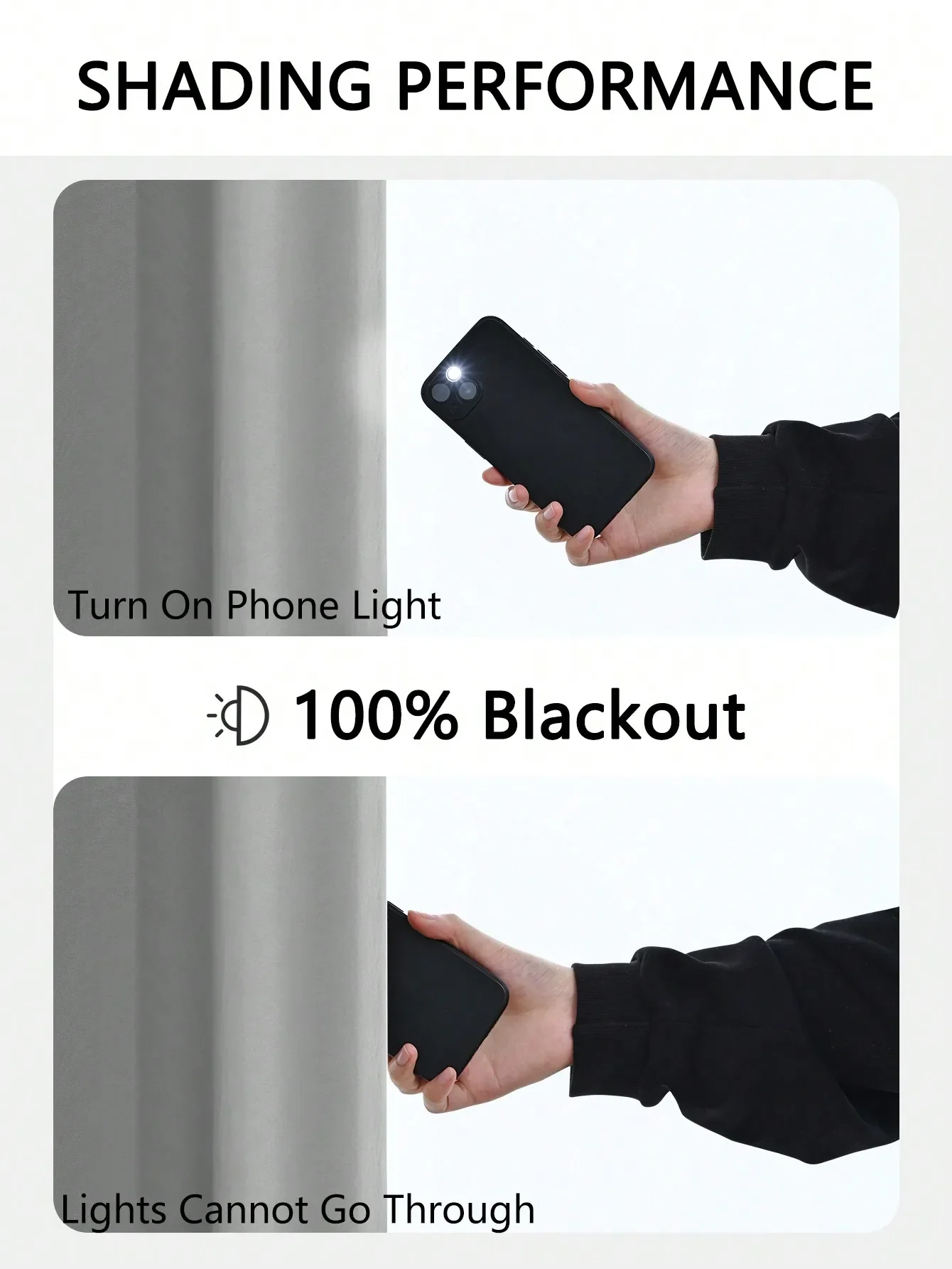 Затемняющие шторы с изоляцией 2 шт