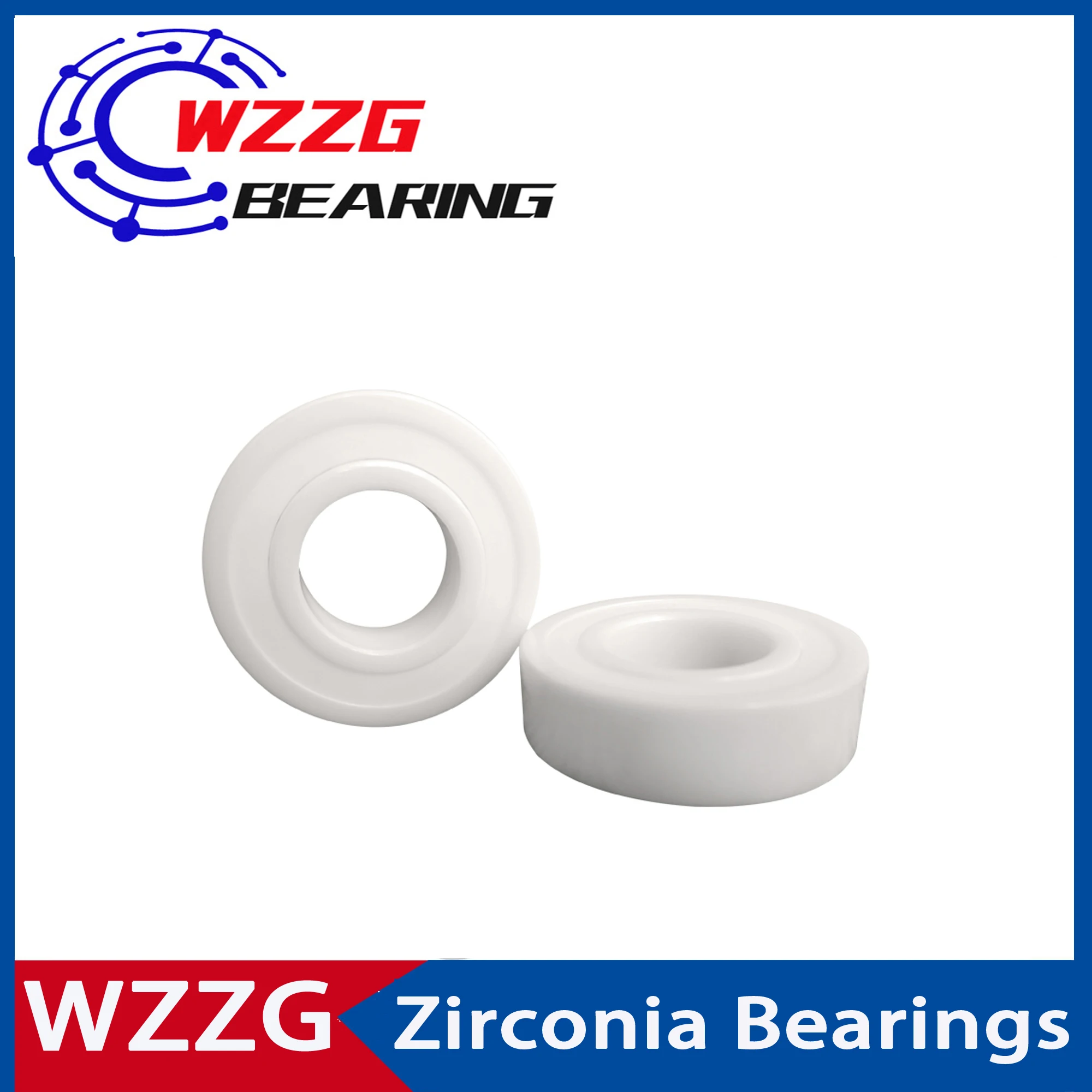 WZZG 15267 полностью керамический подшипник ZrO2 1 шт. 15*26*7 мм Керамический