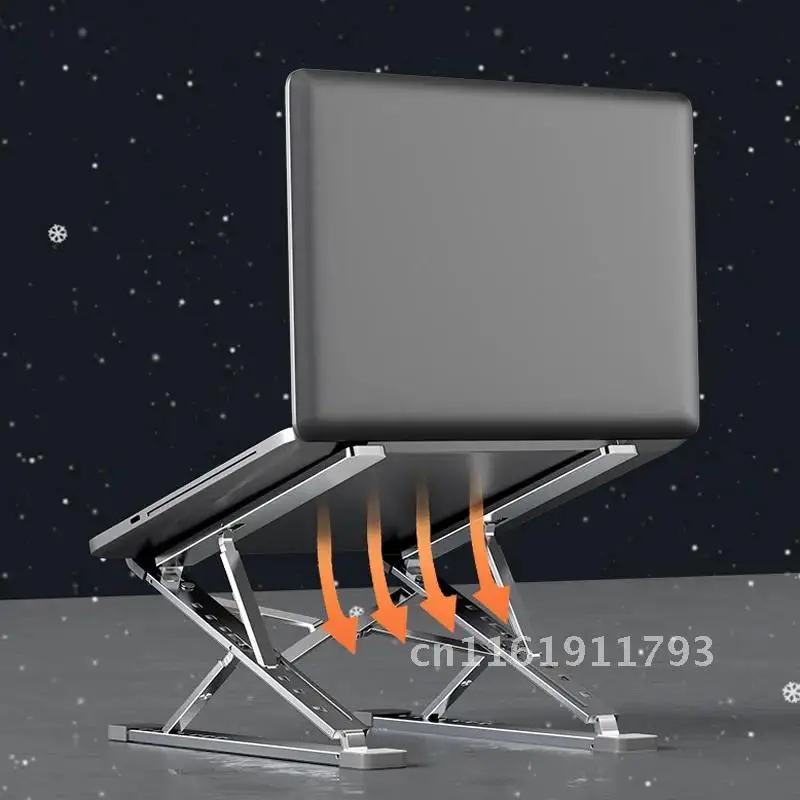 Регулируемая алюминиевая подставка для ноутбука Macbook Air Pro ПК планшета Настольная