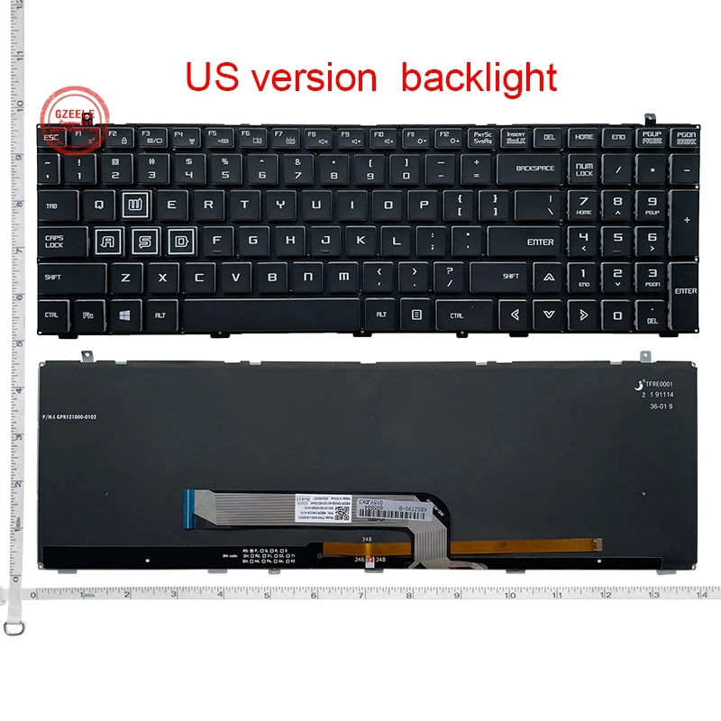US новая клавиатура для ноутбука Hasee P-760 T90 PLUS-TG65T TR26 F117 PLUS X3-S X8Ti-s X8 PRO с/без подсветки