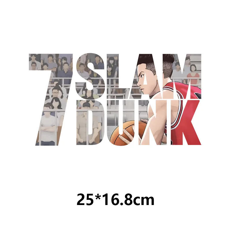 Японские виниловые железные наклейки animeSLAM DUNK для теплопередачи сделай сам