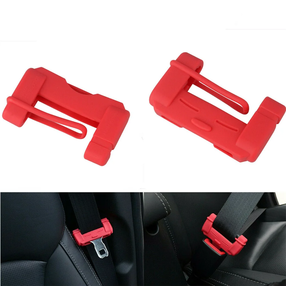 Durable Seat Belt Buckle Cover Protector Cover 2Pcs 40*70mm Accessories