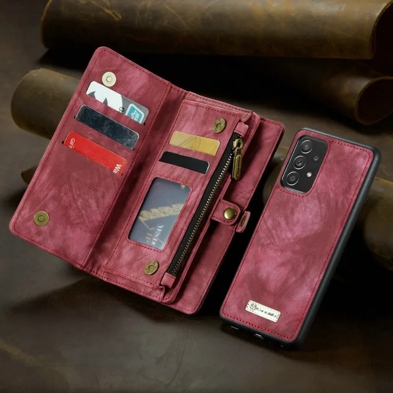 S23 S22 Ultra Case For Samsung A54 5g S22 S21 S20 S10 Plus Note 20 Note10 Case Galaxy S21FE S23 Ultra Case Lanyard Wallet CaseMe