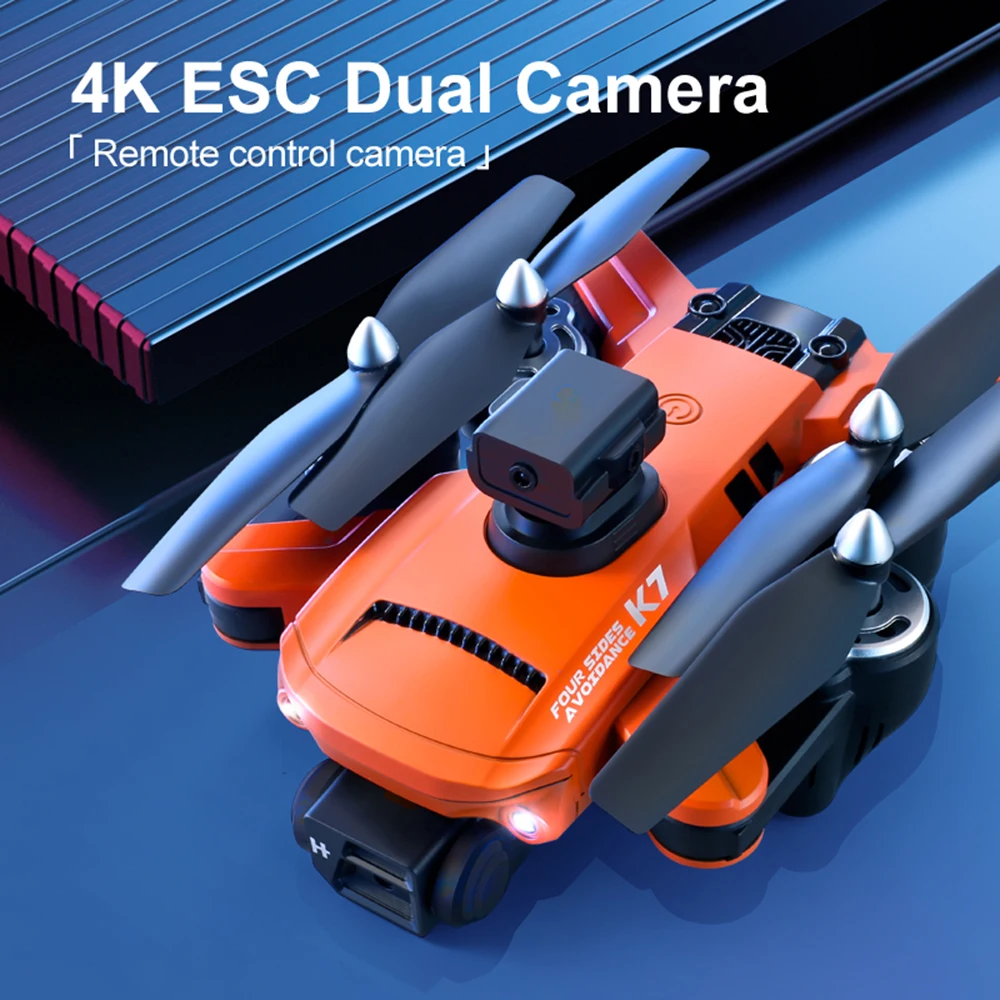

Квадрокоптер K7, 8K, GPS, 4K, HD, дистанция 5000 м