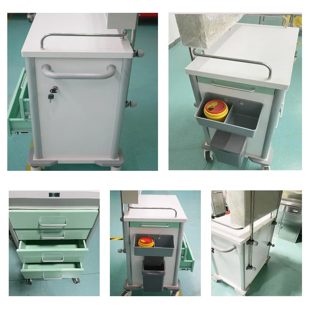 Многофункциональная тележка из АБС-пластика для медицинских лекарств