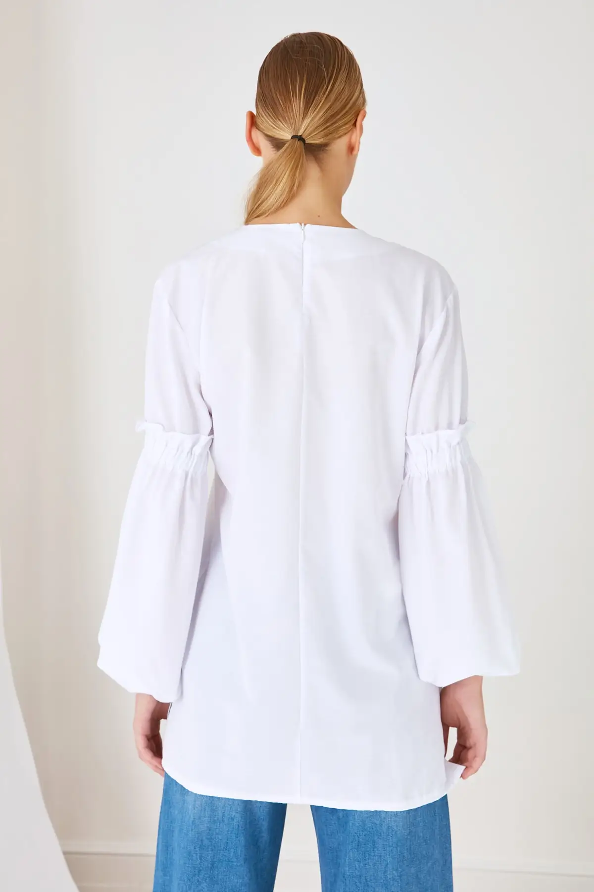 

Trendyol Shirt Collar Sleeve Detail Tunik TCTSS21TN0180
