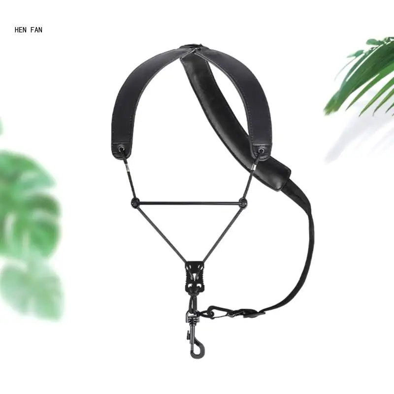 Плечевой ремень для саксофона Ремень тенора Регулируемый M89D