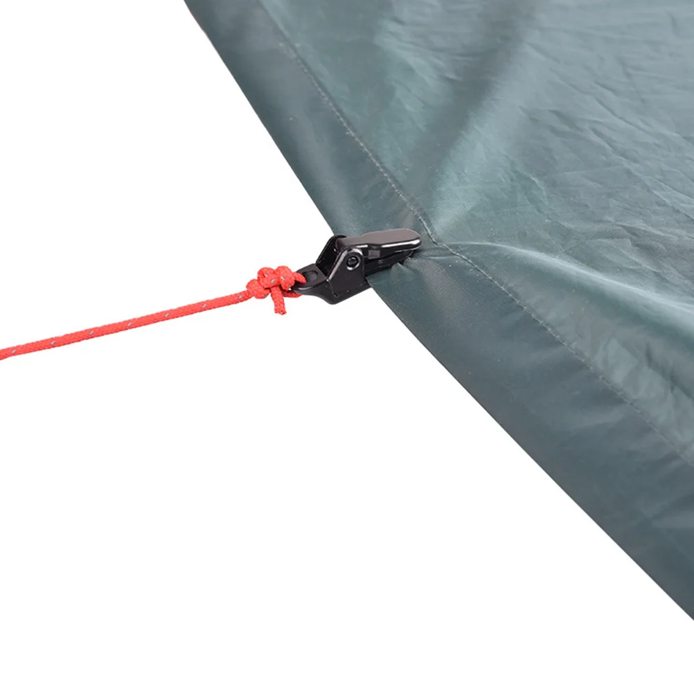 10 шт. зажимы для брезента тента палатки в форме крокодила кемпинговой