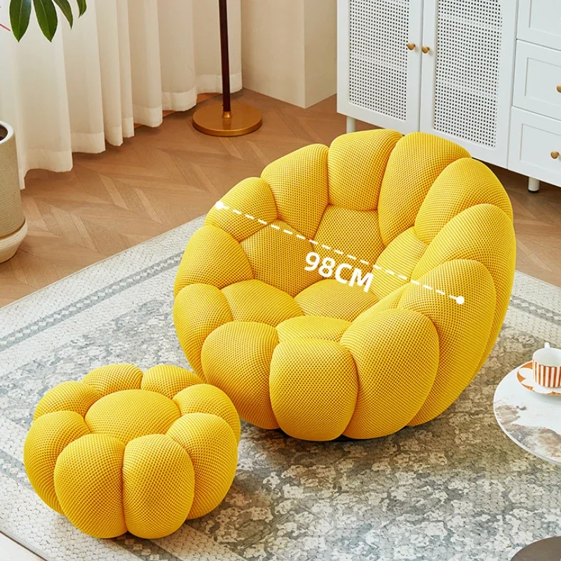 Одиночный скандинавский современный диван для гостиной дизайнерский напольный