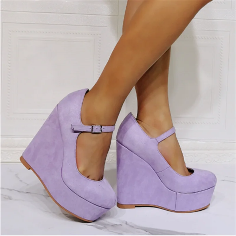

SHOFOO shoes Fashionable high-heeled women's shoes. Round toe pumps. Heel height is about 15cm. Lady shoes. Fashion show banquet