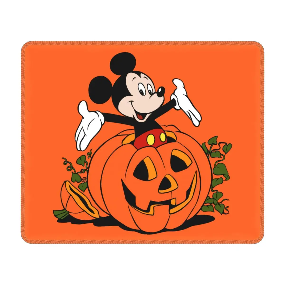 Резиновый коврик для мыши Минни Микки Маус на заказ с прочными прошитыми краями