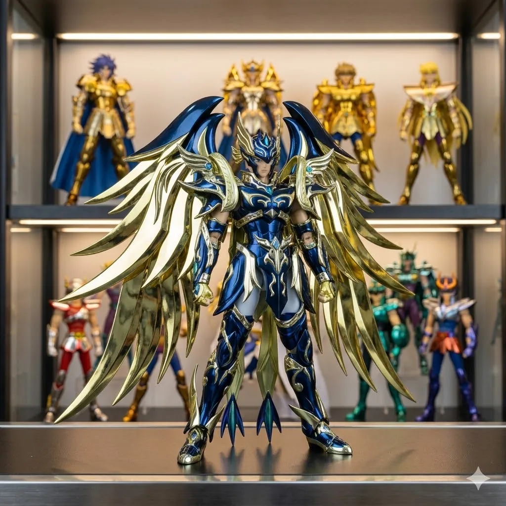 Фото В наличии: Коллекционная фигурка Saint Seiya ToyPoint Odin Object Throne EXM Myth Cloth Metal Armor Diecast, подарок №3