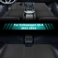 For Volkswagen ID.4 2021 2022 XPE Car Floor Liner Mats All-weather Protection Set Dustproof ID4 Waterproof TEP Rear Trunk Mat