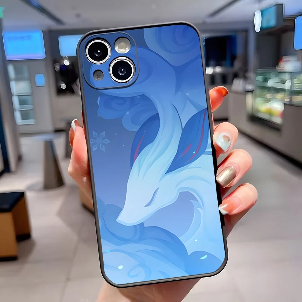 Чехол для телефона Genshin Impact Icon iPhone 15 Pro Max 16 13 14 Plus 11 12 Mini Xs X Xr Se матовая