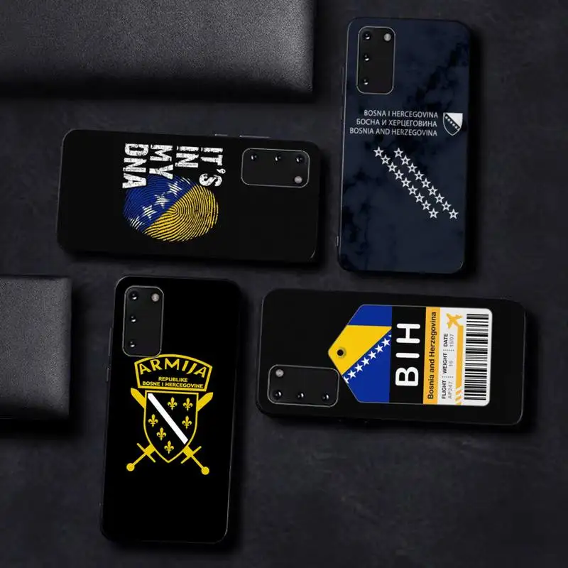 

Bosnia and Herzegovina Passport Phone Case for Samsung S10 21 20 9 8 plus lite S20 UlTRA 7edge
